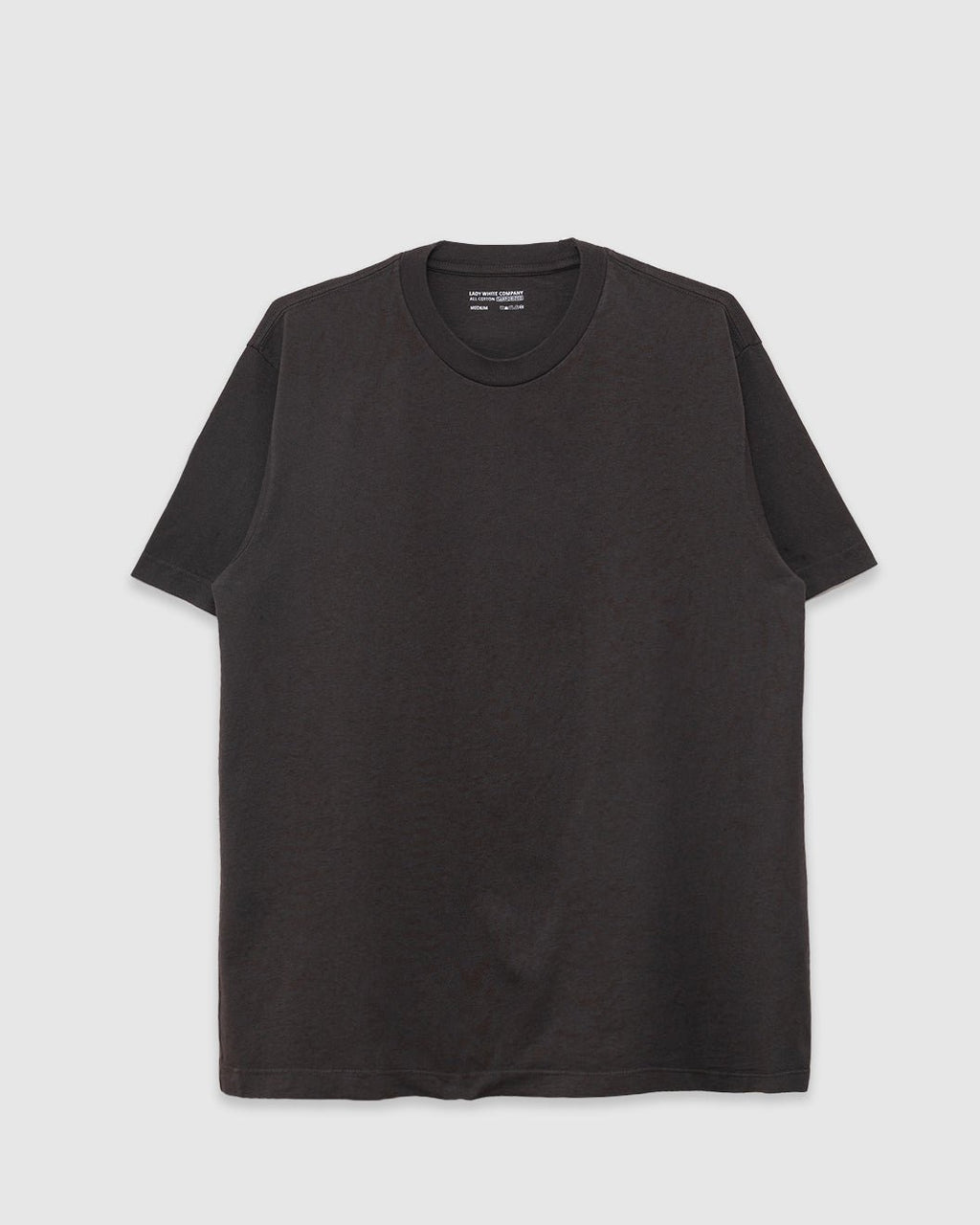 Municipal T-Shirt Pigment Charcoal - LADY WHITE CO.