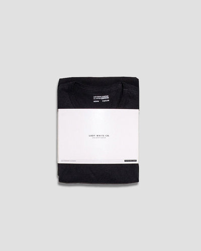 Our T-Shirt 2-Pack Black - LADY WHITE CO.