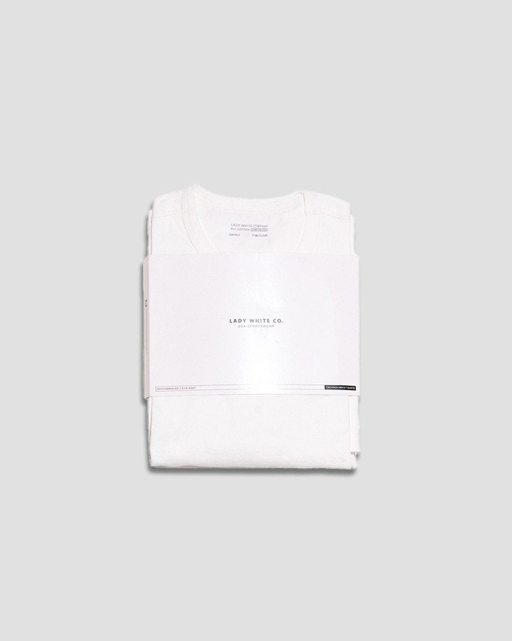 Our T-Shirt 2-Pack White - LADY WHITE CO.