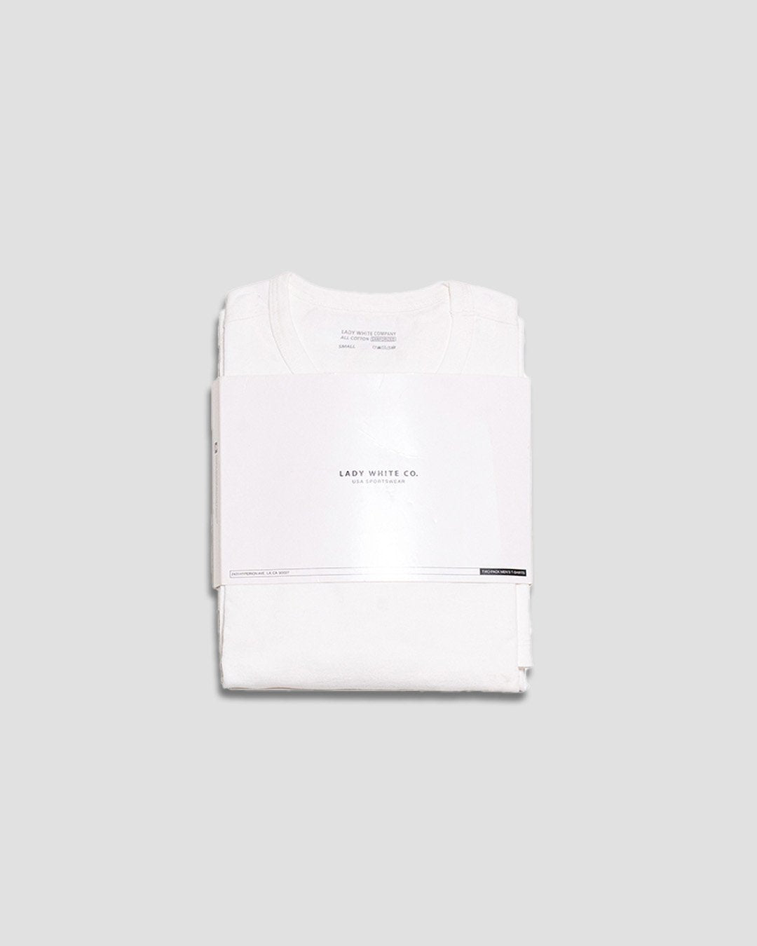 Our T-Shirt 2-Pack White - LADY WHITE CO.