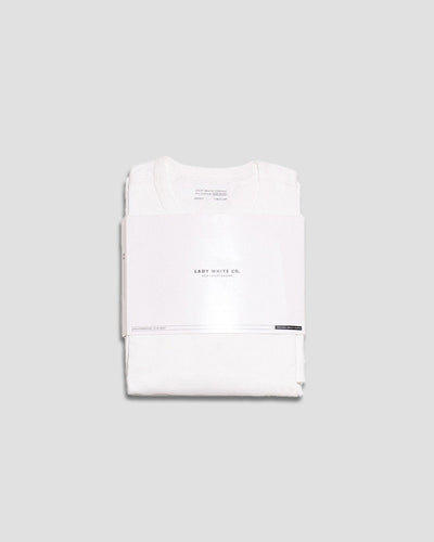 Our T-Shirt 2-Pack White - LADY WHITE CO.