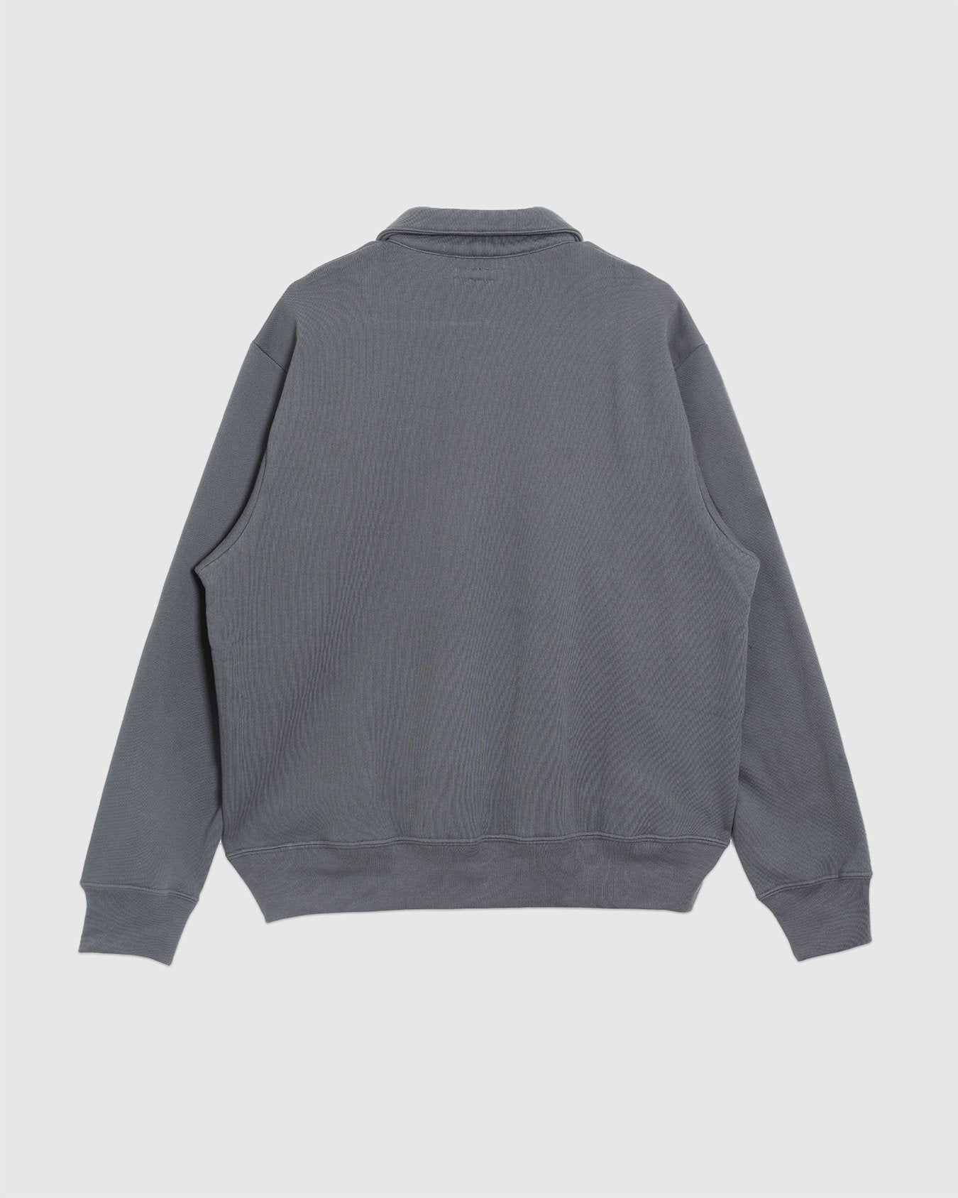 Quarter Zip Sweatshirt Faded Black - LADY WHITE CO.