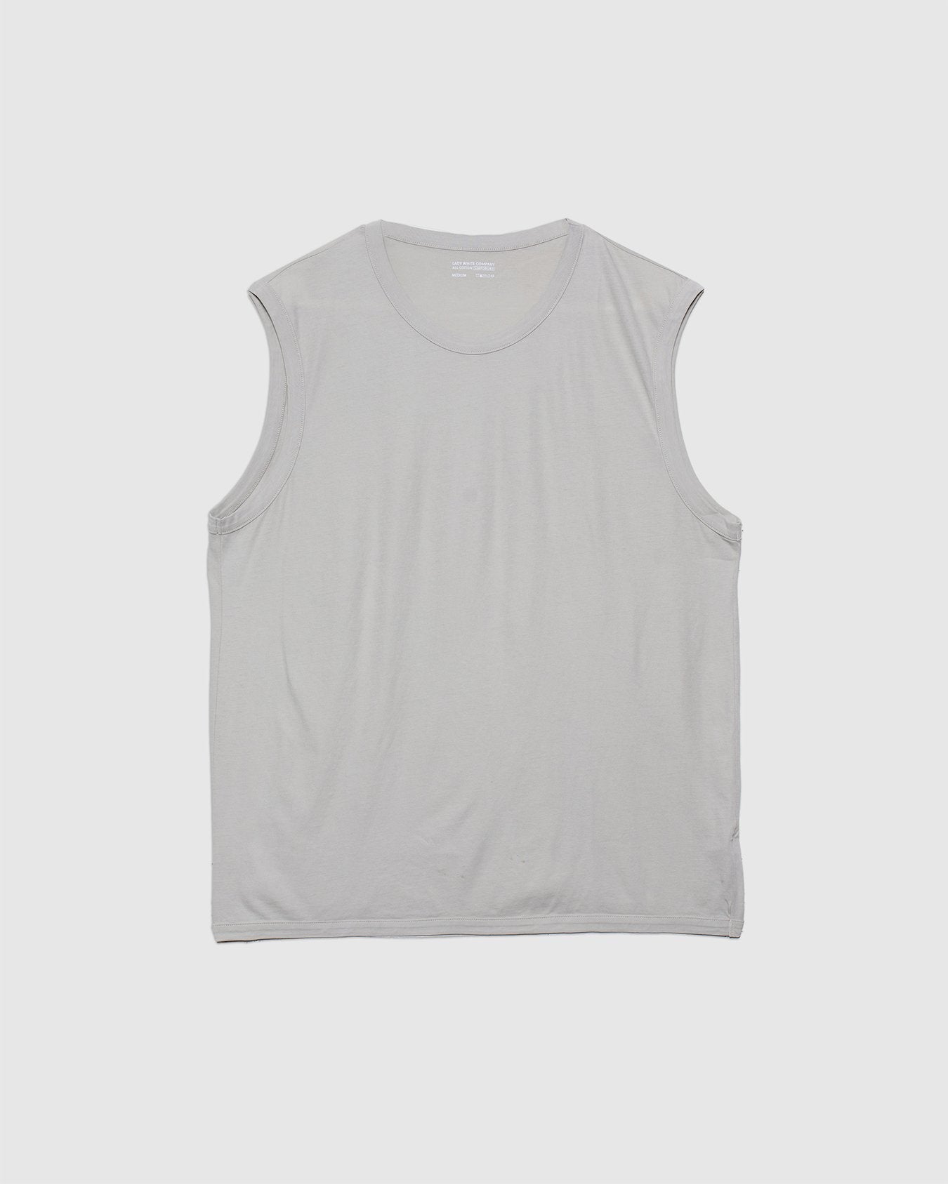 Sleeveless T-Shirt - Swiss Natural - LADY WHITE CO.
