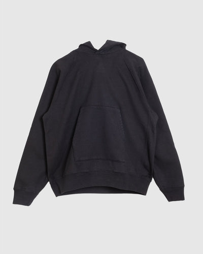Super Weighted Hoodie Black - LADY WHITE CO.