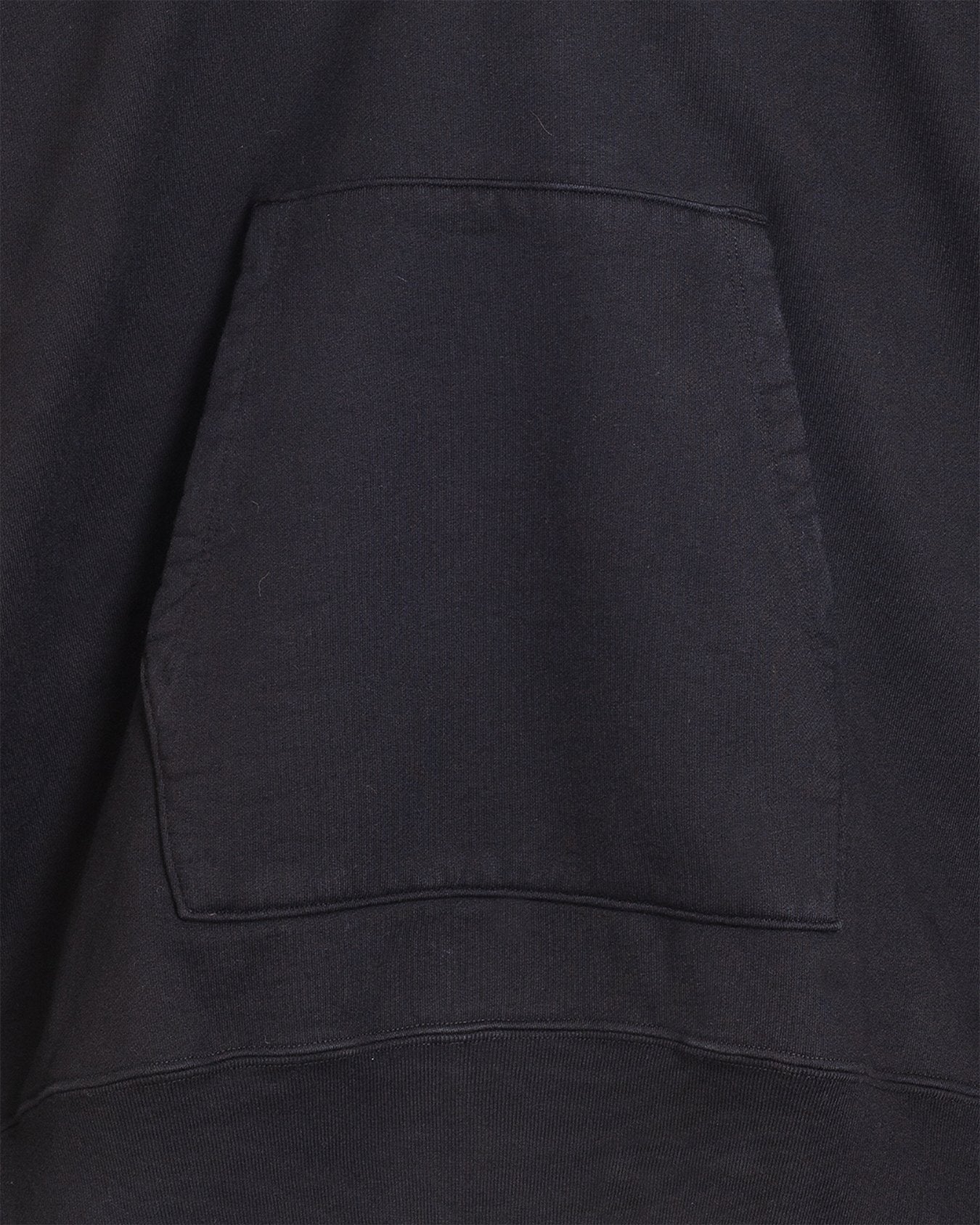 Super Weighted Hoodie Black - LADY WHITE CO.