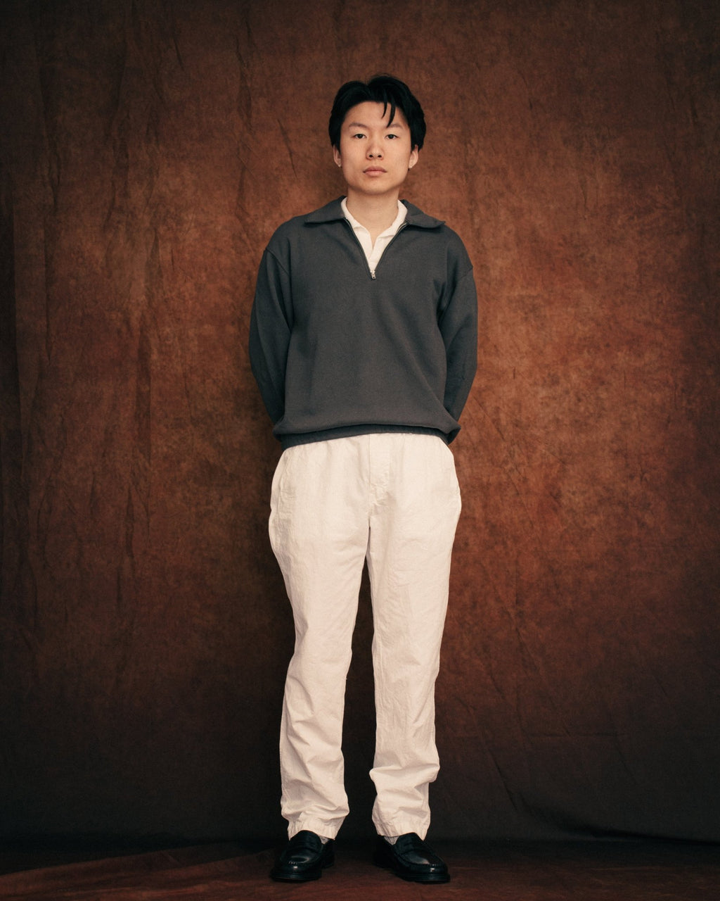 Topper 1/4 Zip Pewter - LADY WHITE CO.