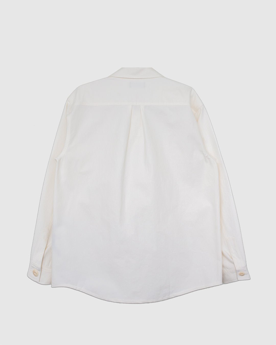 Cartoine Herringbone Shirt Off White - LE MONT ST MICHEL