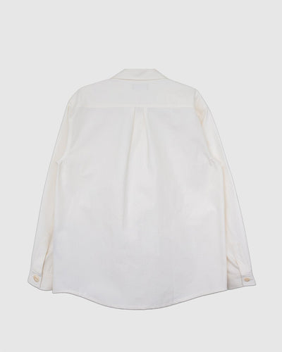 Cartoine Herringbone Shirt Off White - LE MONT ST MICHEL