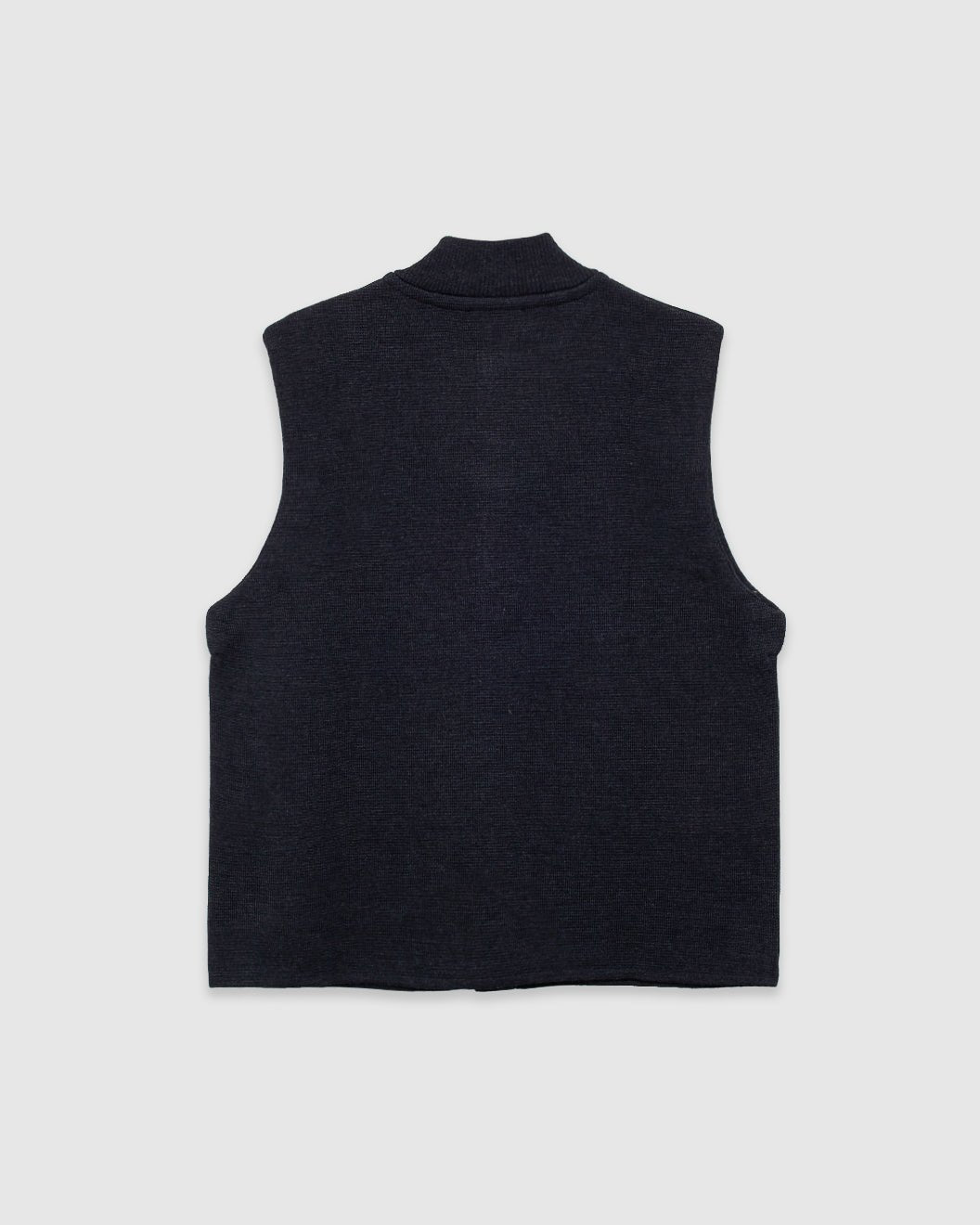 Gary Sleeveless Cardigan Grey - LE MONT ST MICHEL