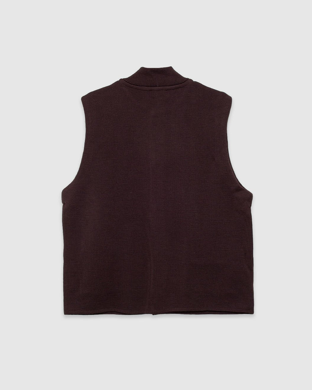 Gary Sleeveless Cardigan Mocha - LE MONT ST MICHEL