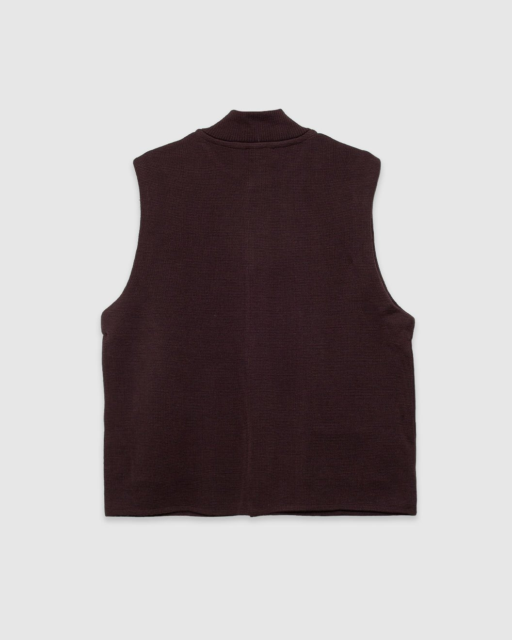 Gary Sleeveless Cardigan Mocha - LE MONT ST MICHEL