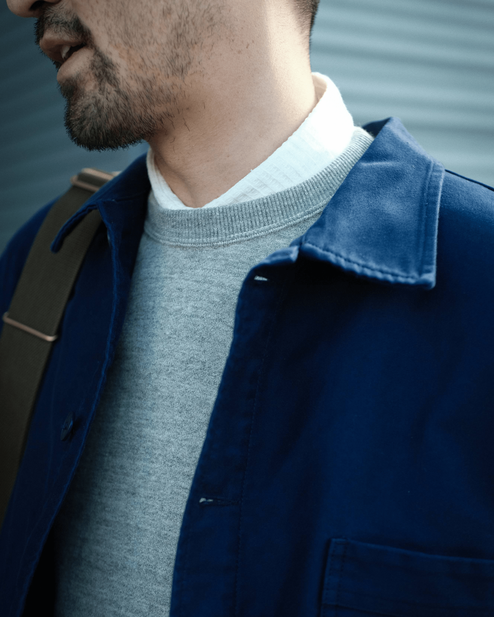 Genuine Work Jacket Blue - LE MONT ST MICHEL