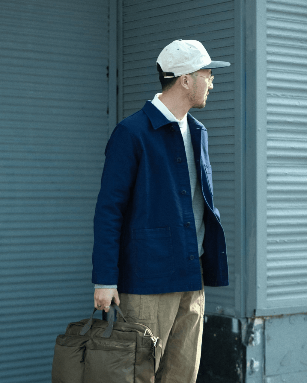 Genuine Work Jacket Blue - LE MONT ST MICHEL