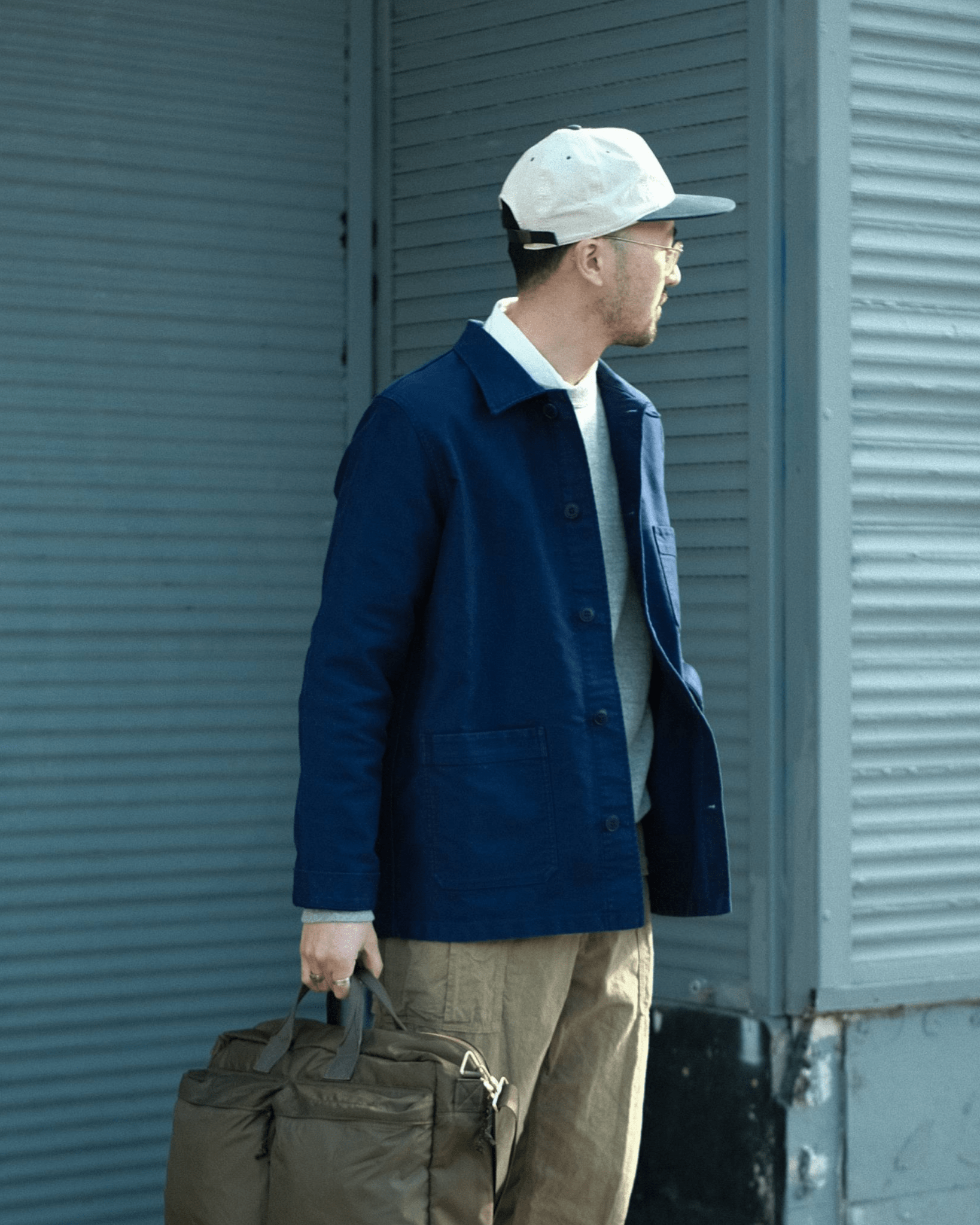 Genuine Work Jacket Blue - LE MONT ST MICHEL
