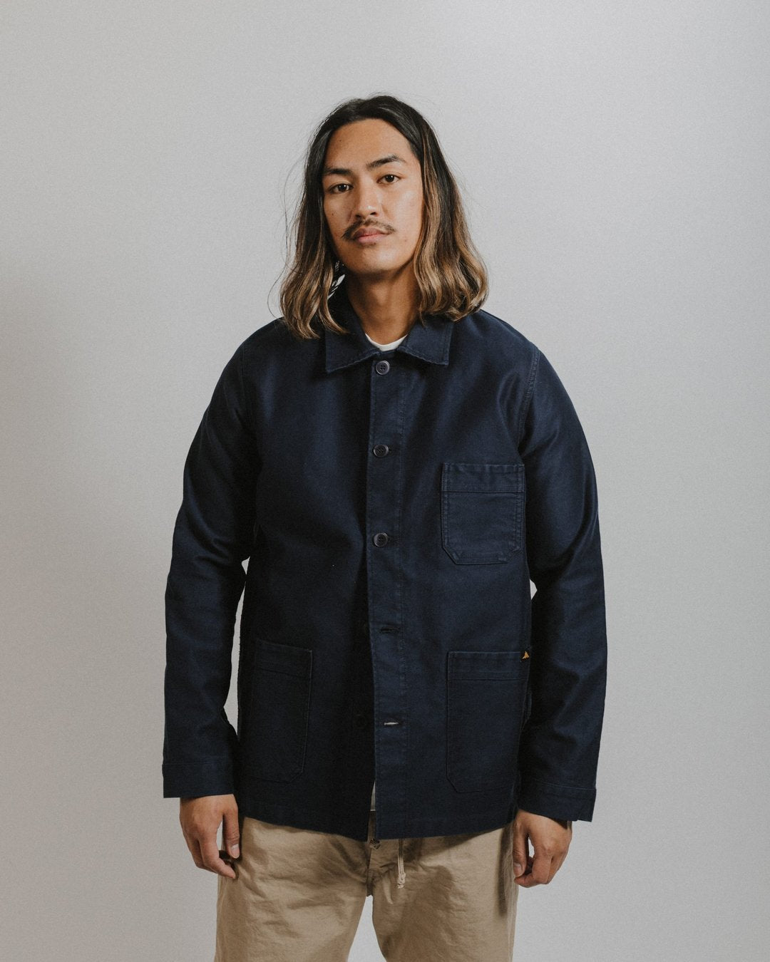Genuine Work Jacket Navy - LE MONT ST MICHEL