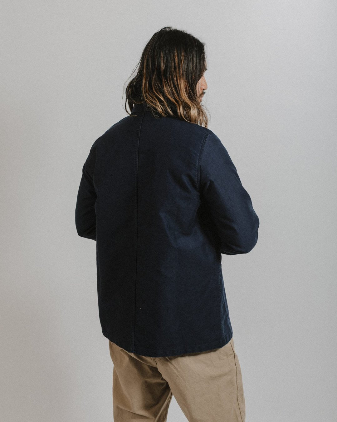 Genuine Work Jacket Navy - LE MONT ST MICHEL