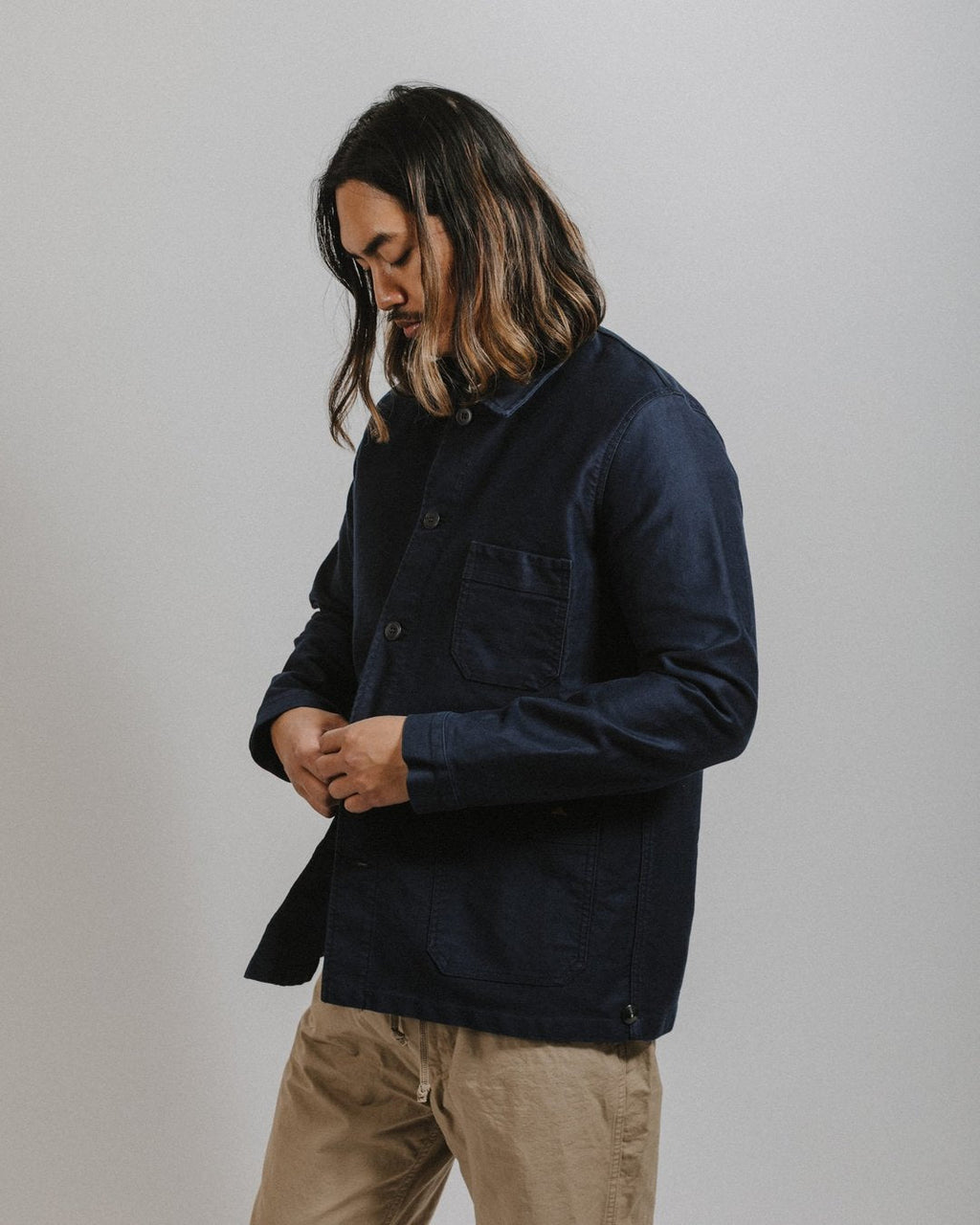 Genuine Work Jacket Navy - LE MONT ST MICHEL