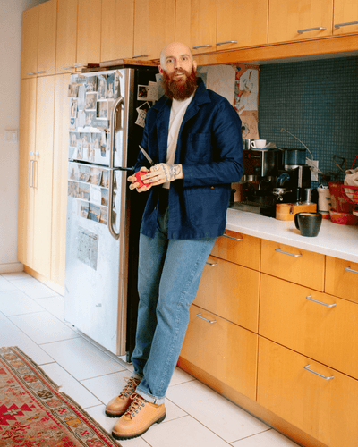 Genuine Work Jacket Navy - LE MONT ST MICHEL