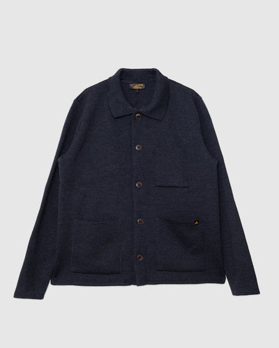 Guino Work Cardigan Grey - LE MONT ST MICHEL
