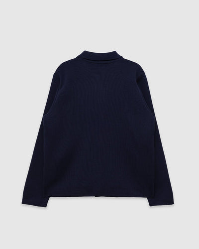 Guino Work Cardigan Navy - LE MONT ST MICHEL