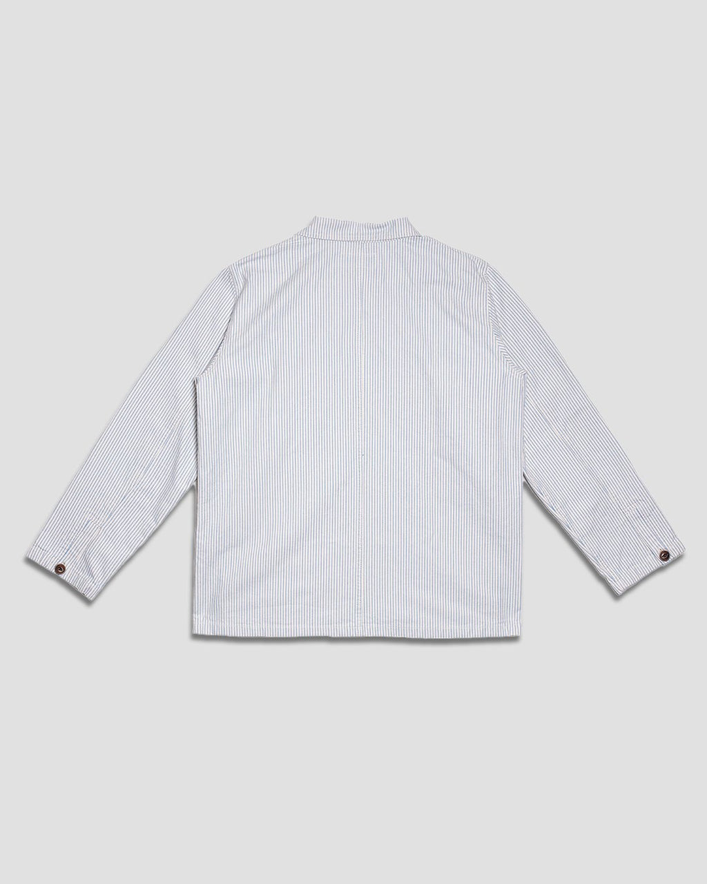 Vins Osk Work Jacket Blue Stripe - LE MONT ST MICHEL