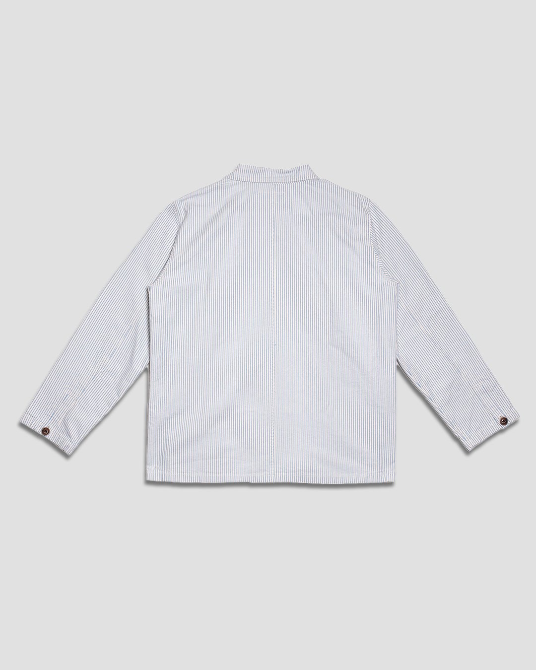 Vins Osk Work Jacket Blue Stripe - LE MONT ST MICHEL