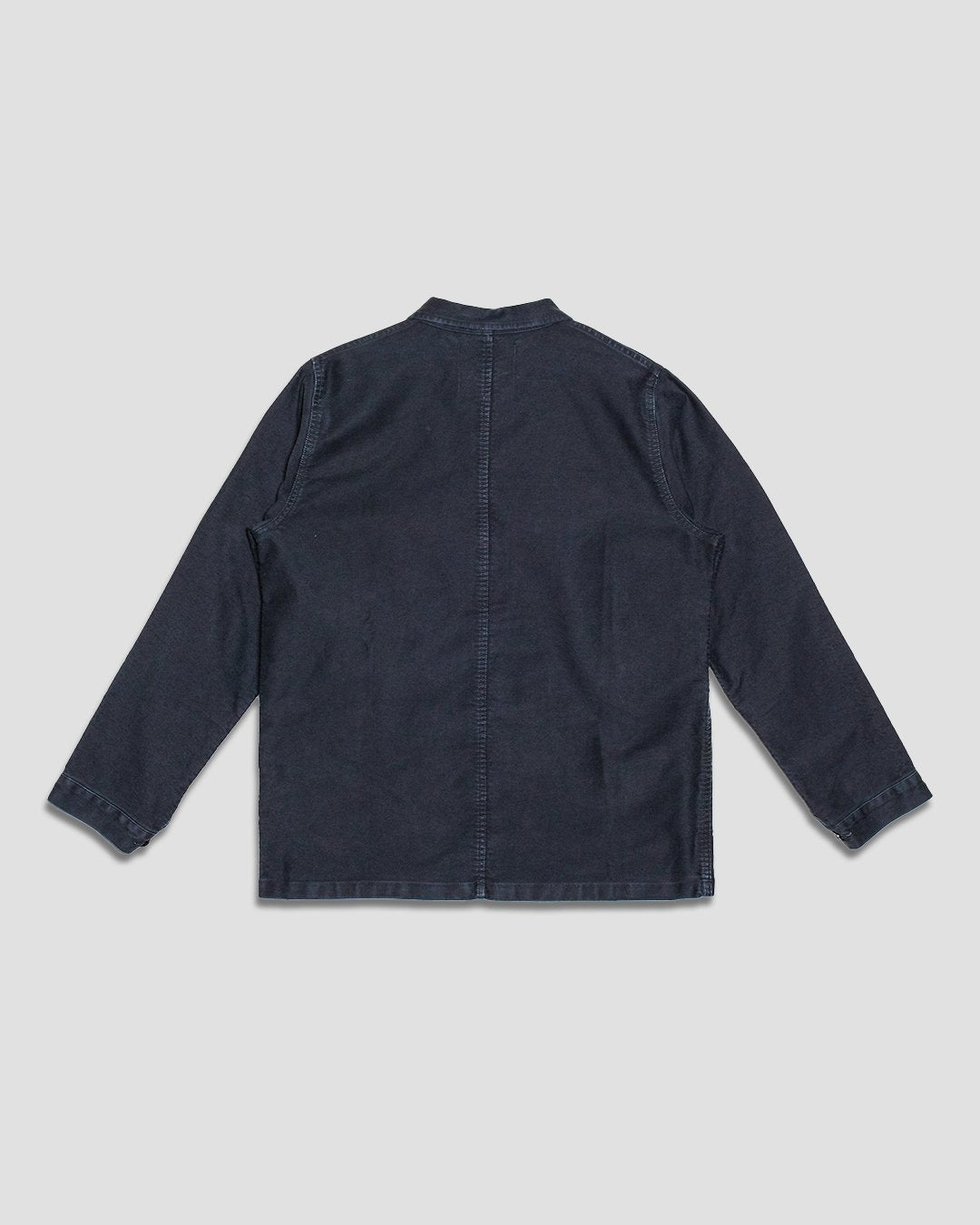Vintage Washed Work Jacket Black - LE MONT ST MICHEL