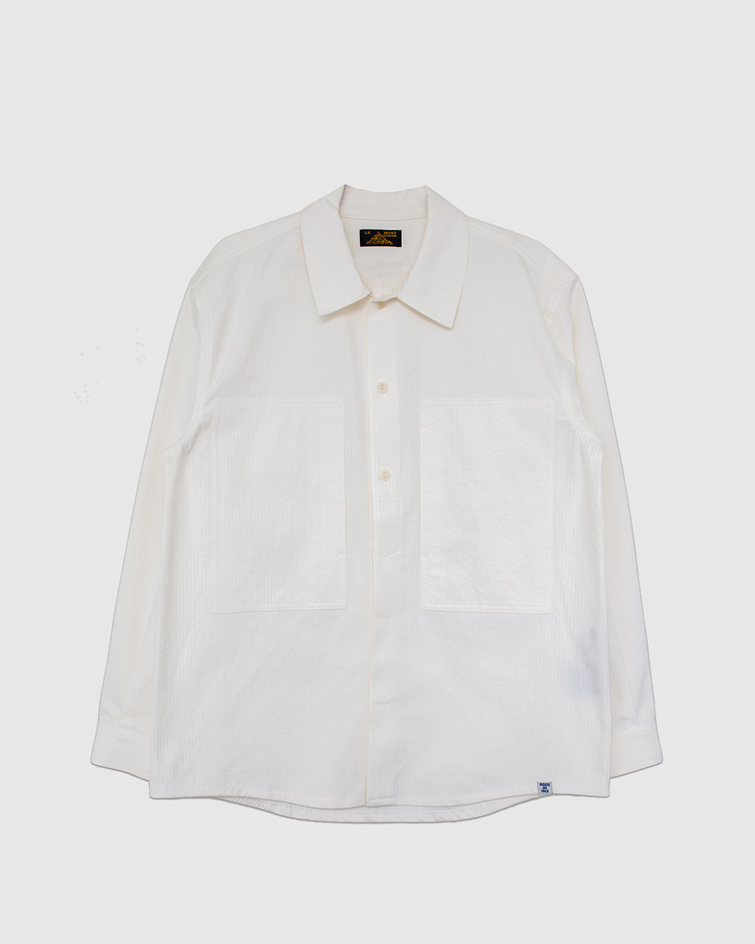 Cartoine Herringbone Shirt Off White