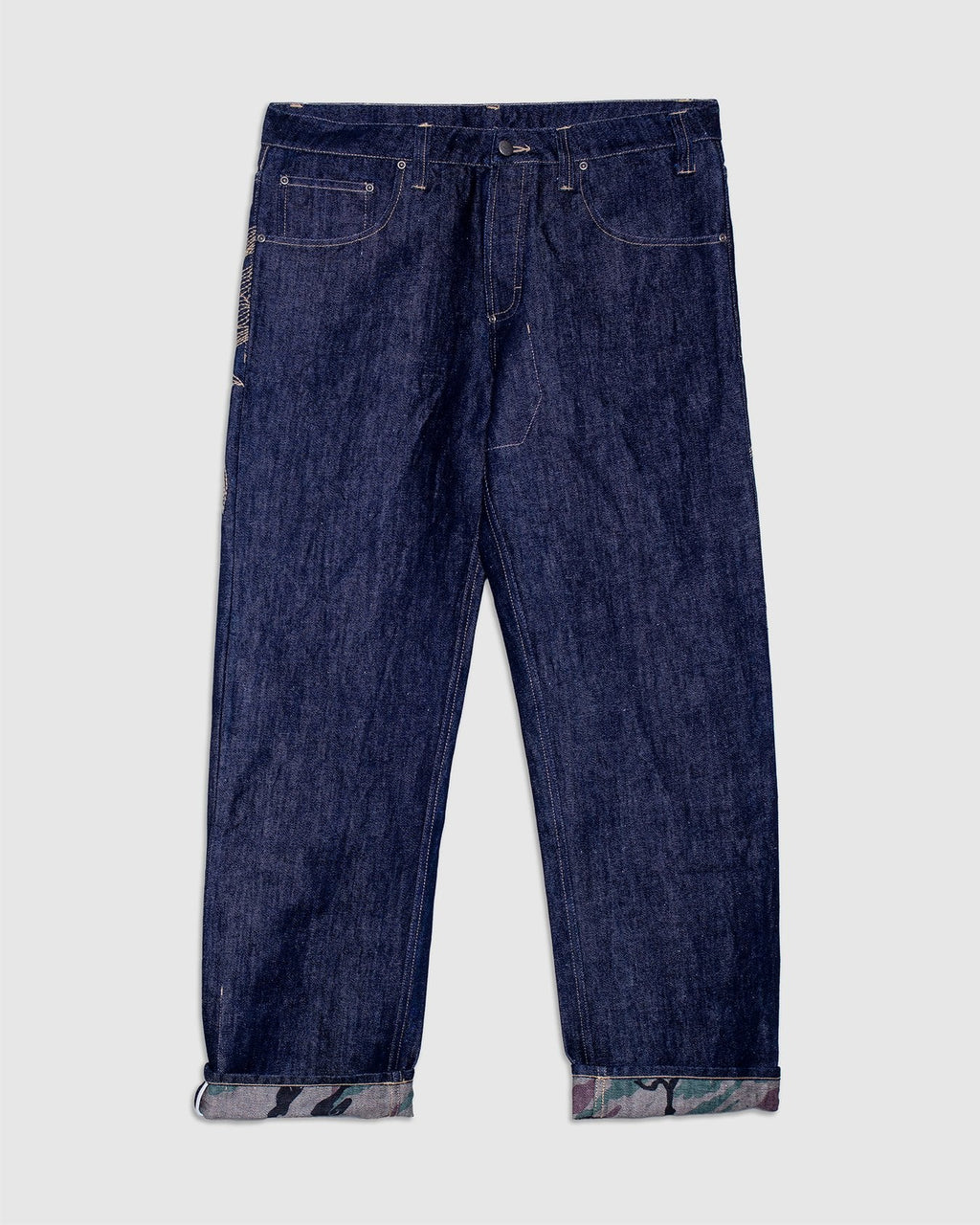 Dragon Hemp Denim Jeans - Indigo - MAHARISHI
