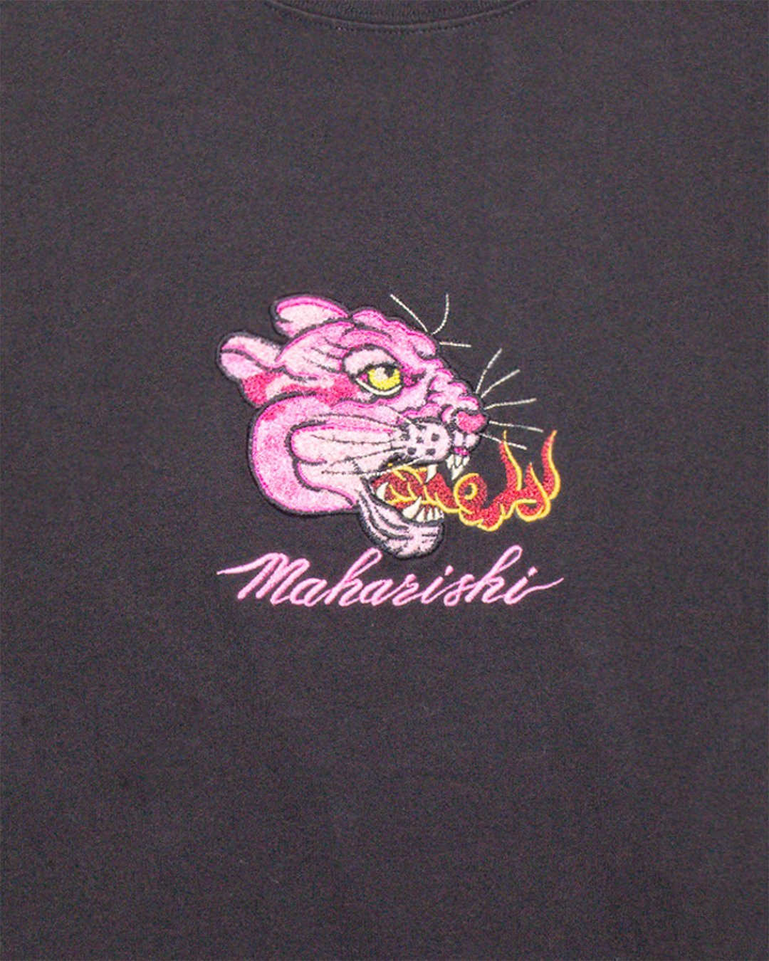 Panther Chimera T-Shirt - Black - MAHARISHI
