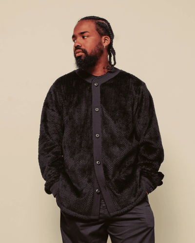 Polartec L/S Baseball Shirt - Black - MAHARISHI