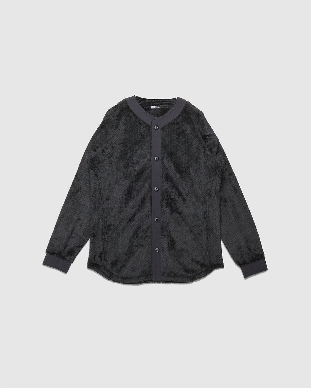Polartec L/S Baseball Shirt - Black - MAHARISHI