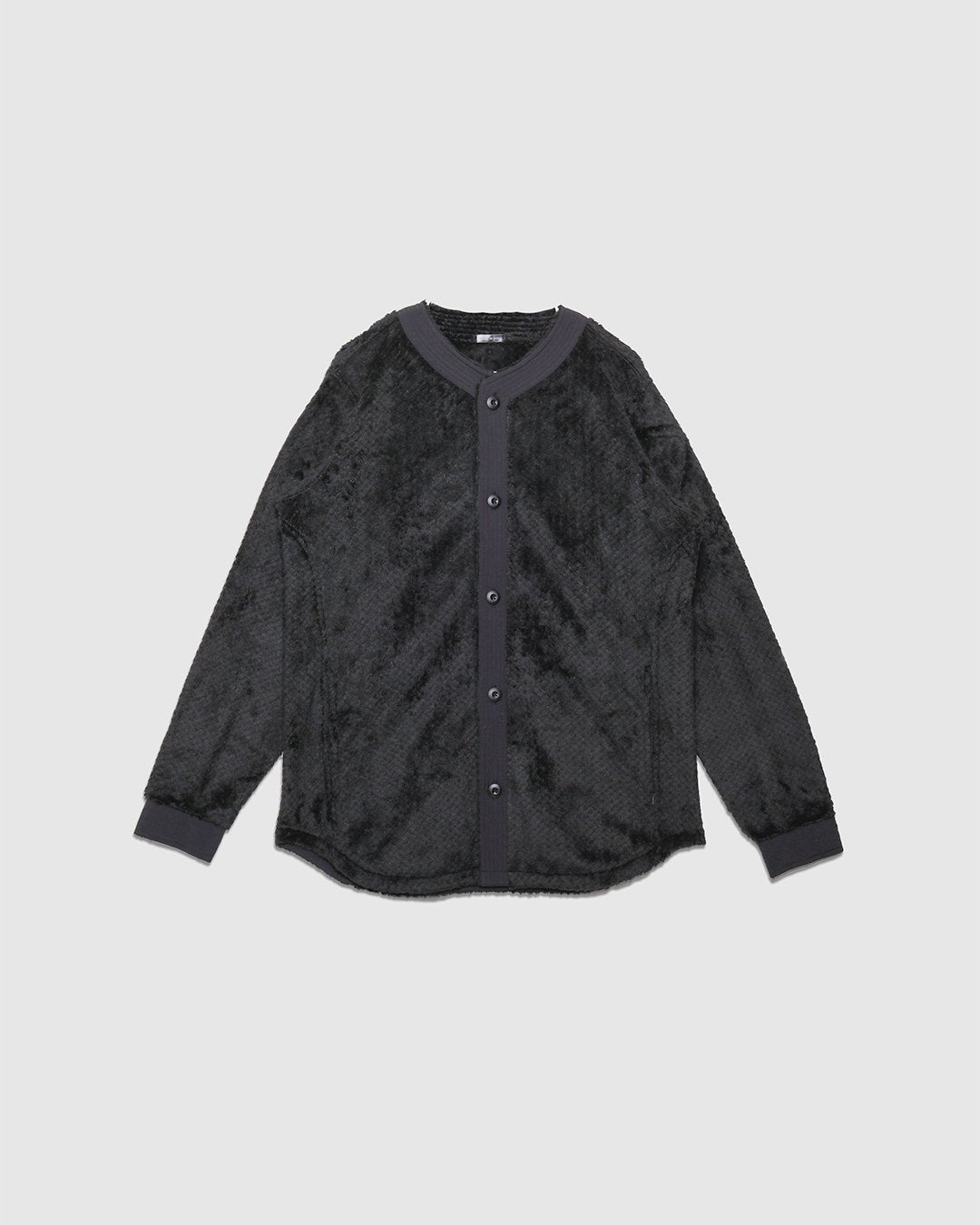 Polartec L/S Baseball Shirt - Black - MAHARISHI