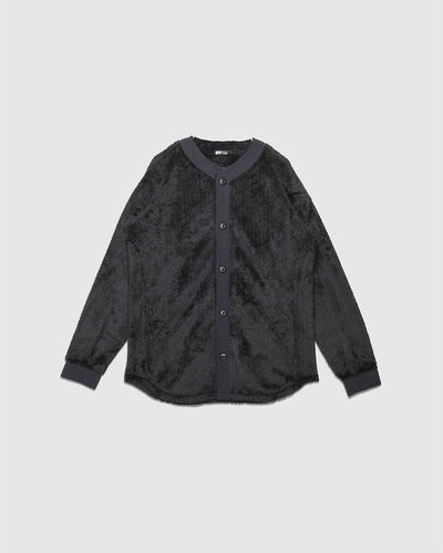 Polartec L/S Baseball Shirt - Black - MAHARISHI