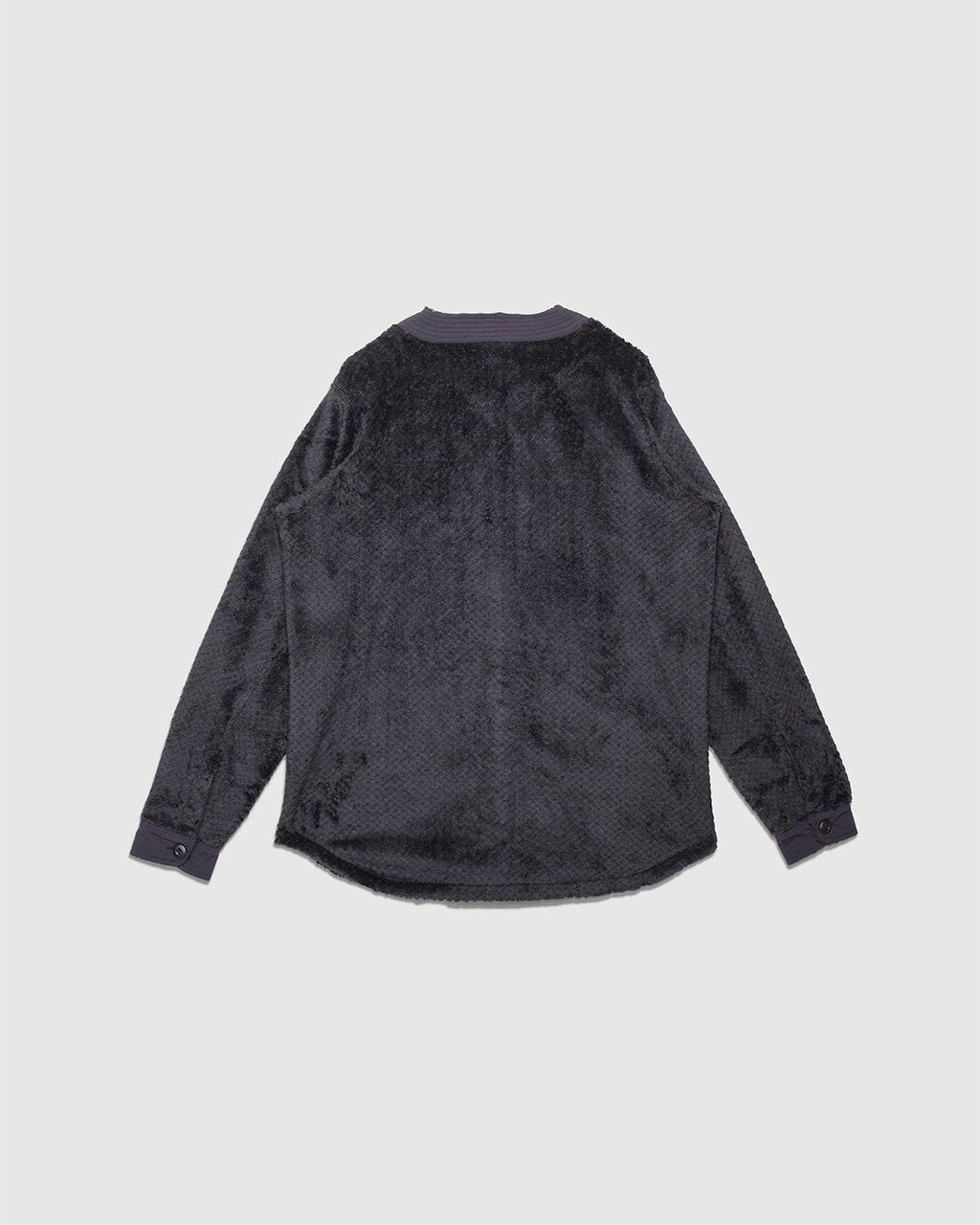 Polartec L/S Baseball Shirt - Black - MAHARISHI