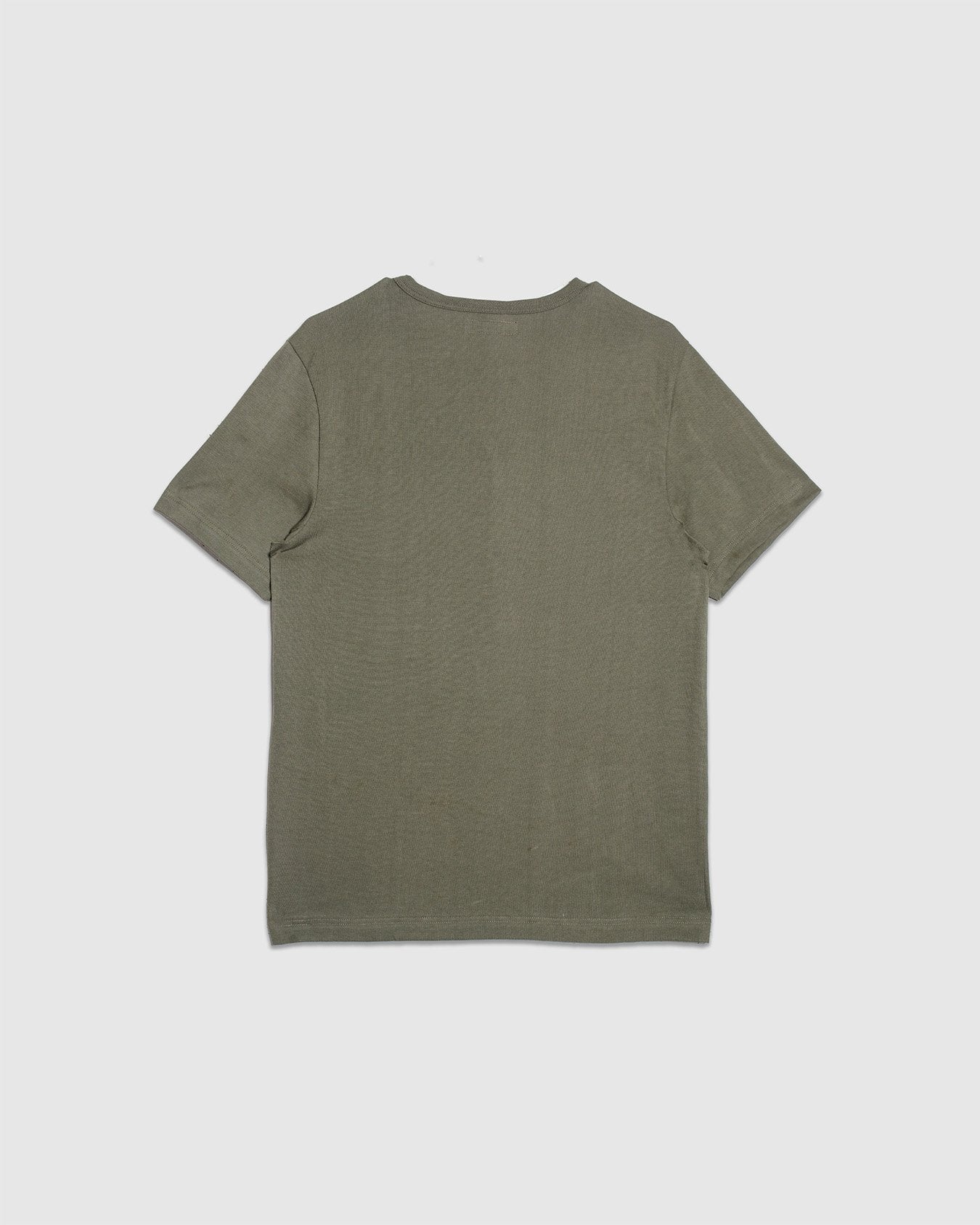 1950s Loopwheeled T-Shirt - Army - MERZ B. SCHWANEN