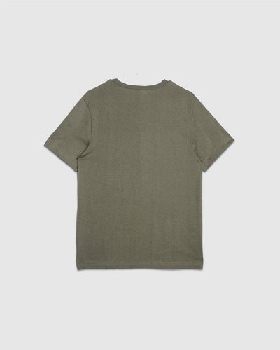 1950s Loopwheeled T-Shirt - Army - MERZ B. SCHWANEN