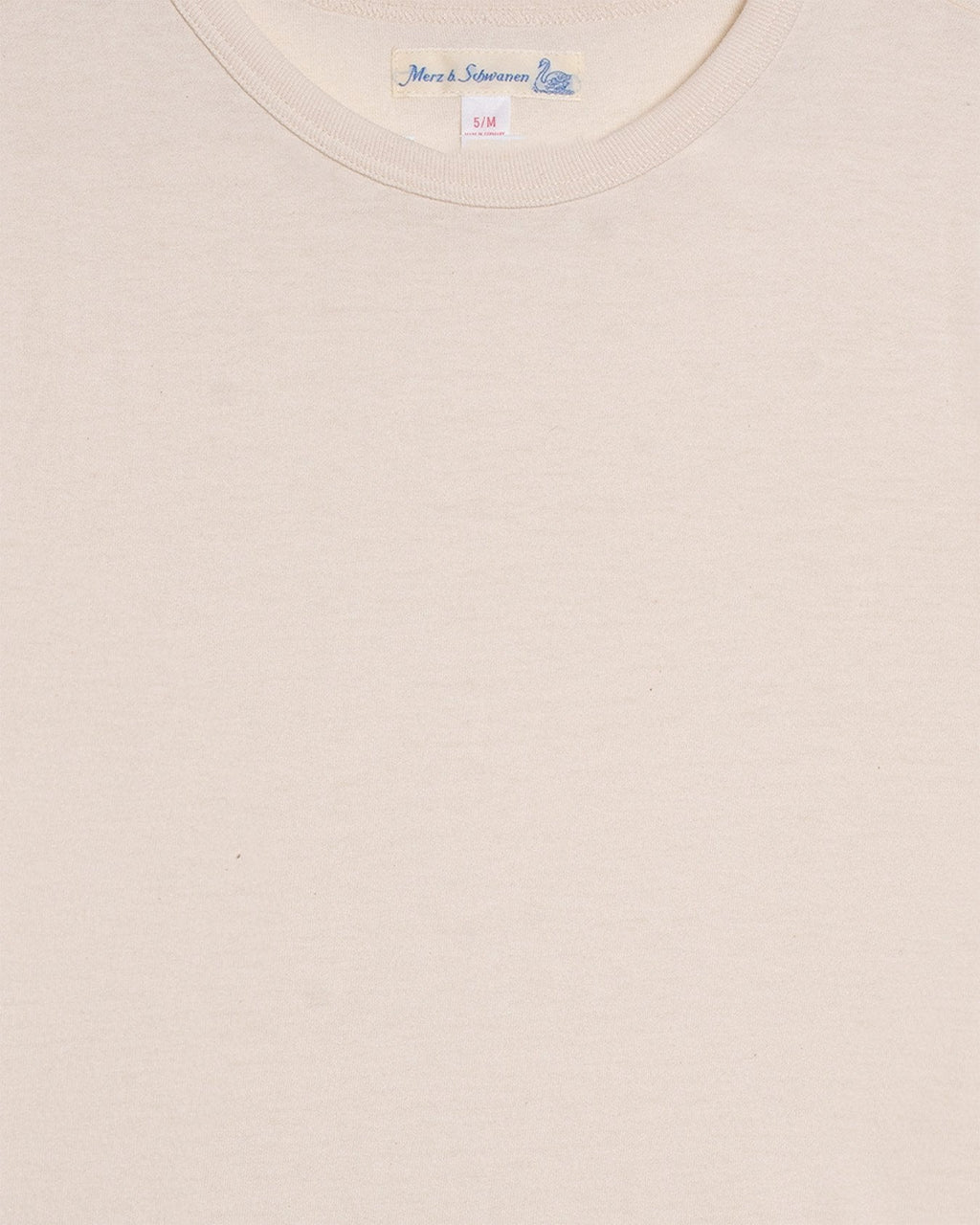 1950s Loopwheeled T-Shirt - Nature - MERZ B. SCHWANEN