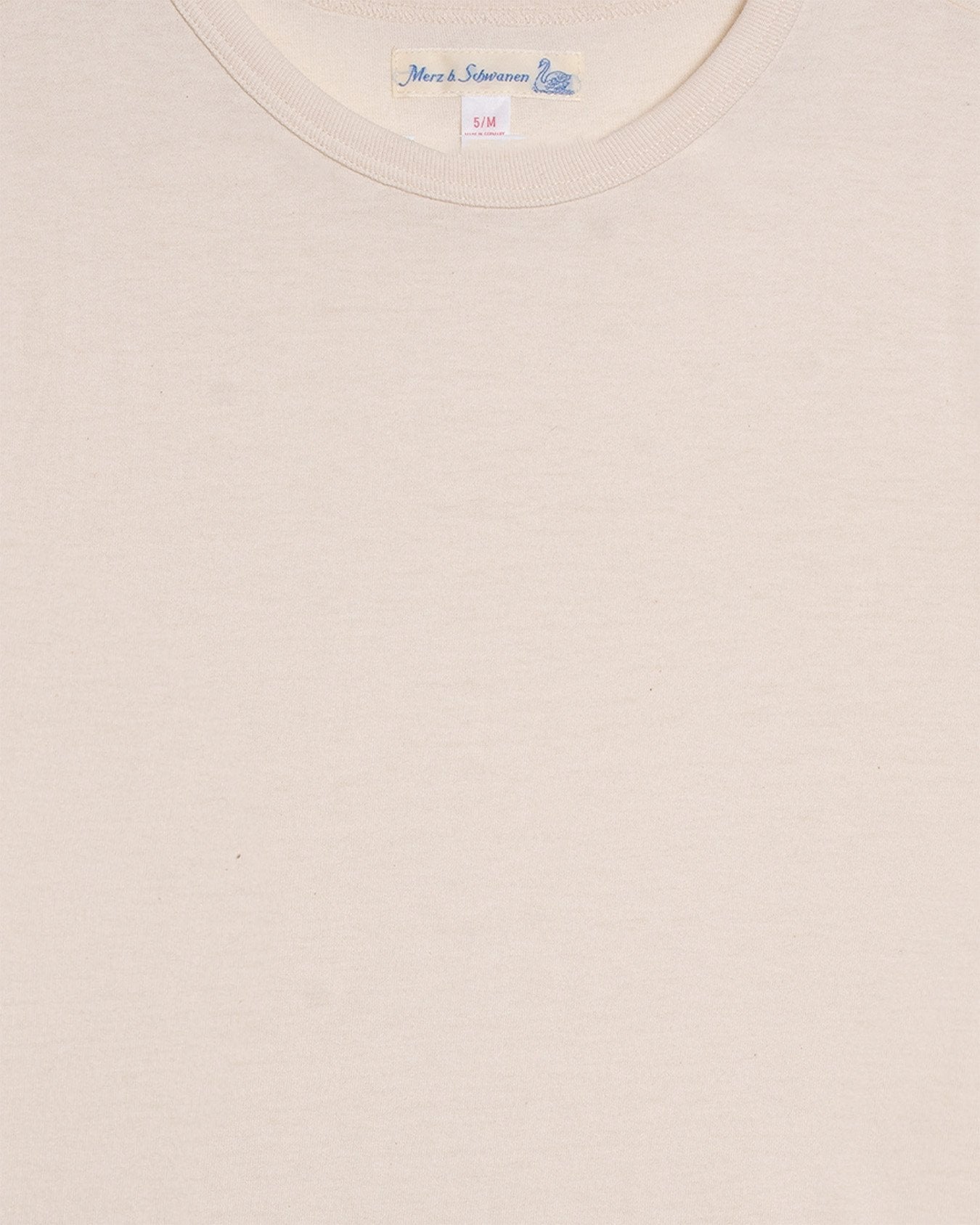 1950s Loopwheeled T-Shirt - Nature - MERZ B. SCHWANEN