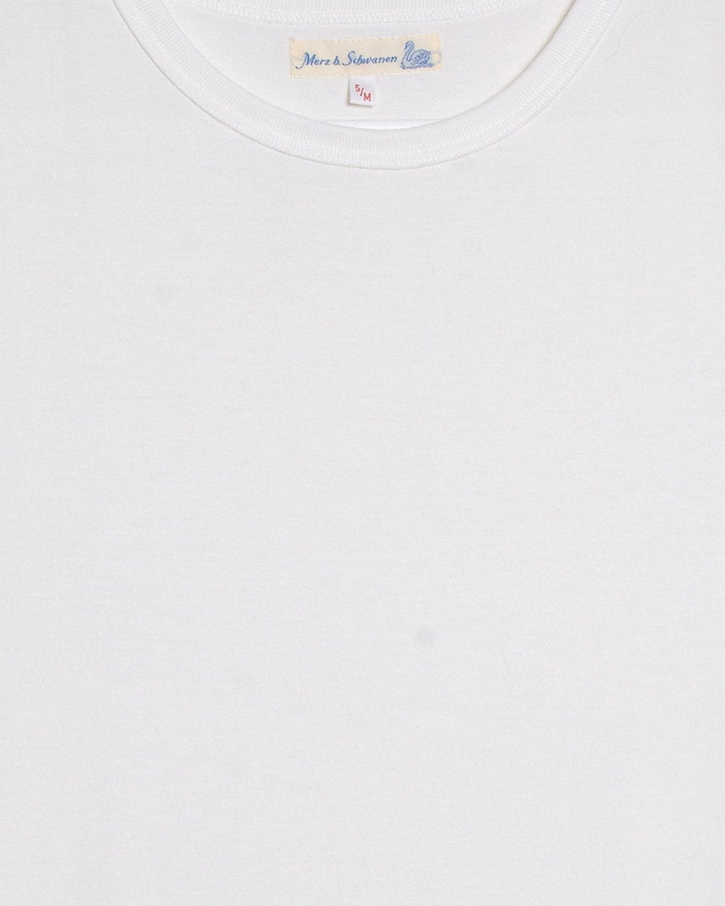 215 Loopwheeled T-Shirt - White - MERZ B. SCHWANEN