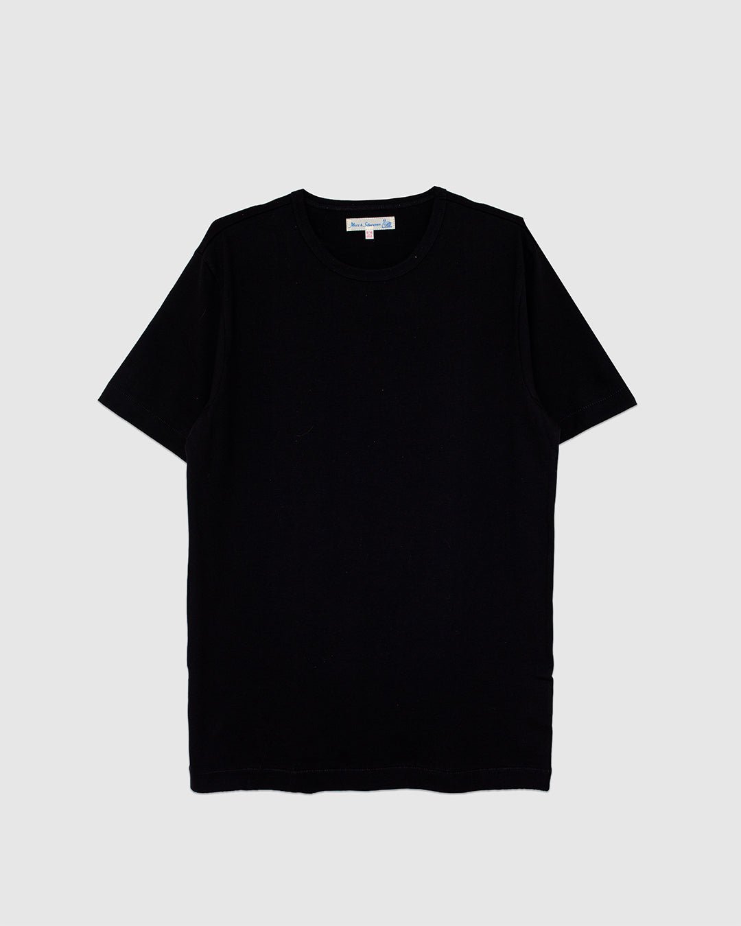 2M15 Vintage Machine Refined Classic Fit T-Shirt Deep Black - MERZ B. SCHWANEN