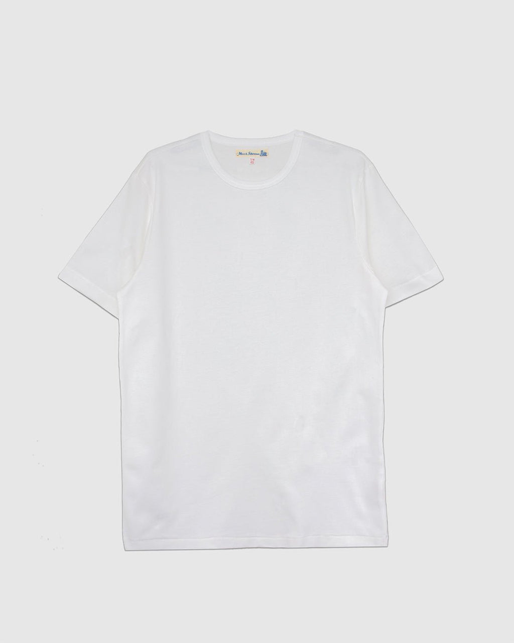 2M15 Vintage Machine Refined Classic Fit T-Shirt White - MERZ B. SCHWANEN