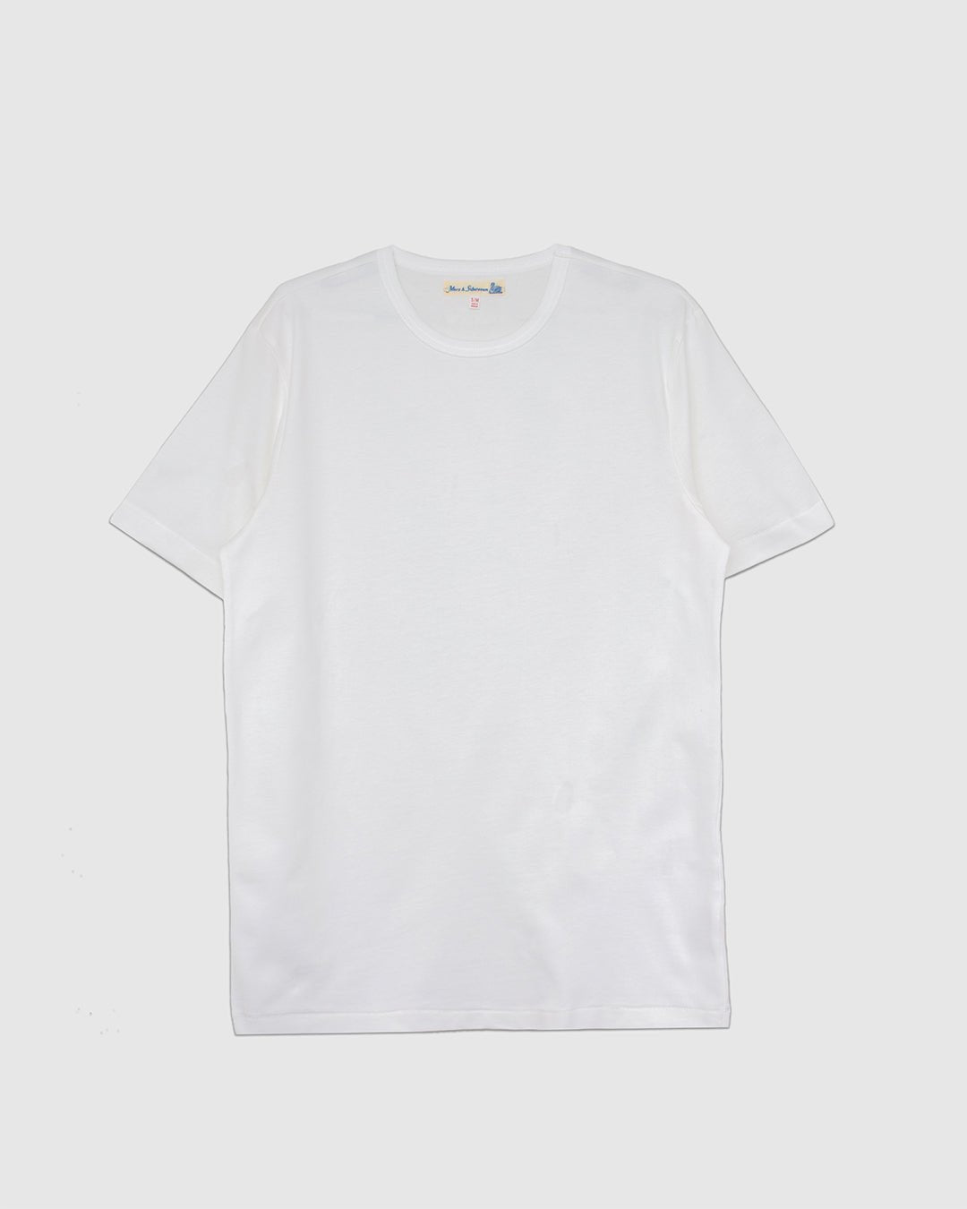2M15 Vintage Machine Refined Classic Fit T-Shirt White - MERZ B. SCHWANEN
