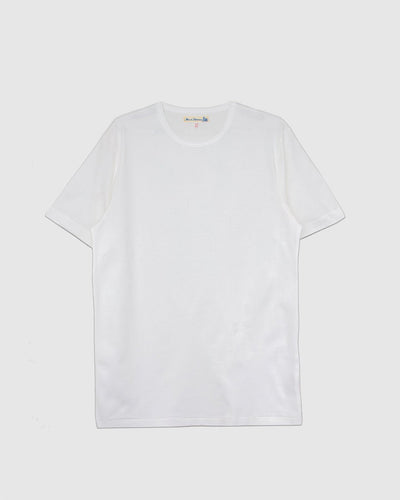 2M15 Vintage Machine Refined Classic Fit T-Shirt White - MERZ B. SCHWANEN