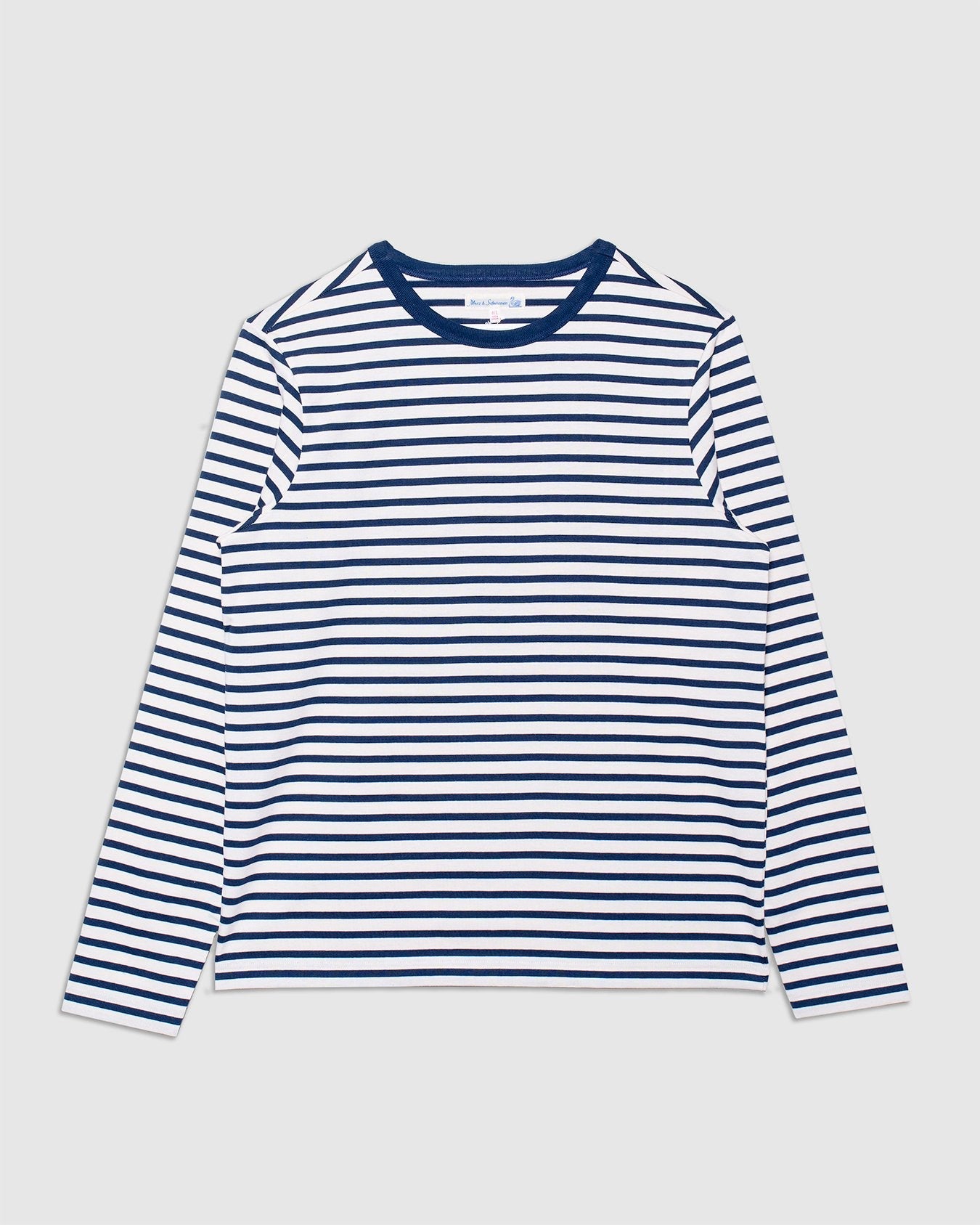 2M18 Relaxed Fit LS T-Shirt - Ink/ Nature - MERZ B. SCHWANEN