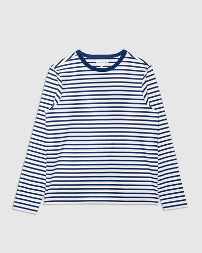 2M18 Relaxed Fit LS T-Shirt - Ink/ Nature - MERZ B. SCHWANEN