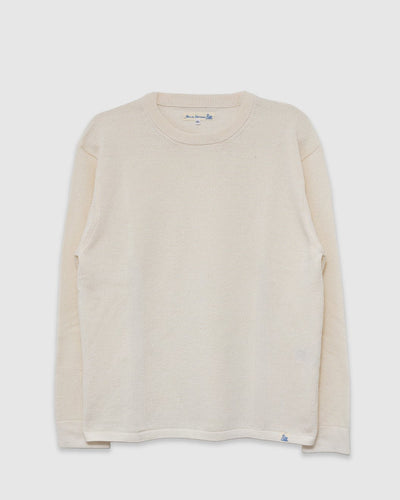 Lightweight Waffle Knit Sweater Nature - MERZ B. SCHWANEN