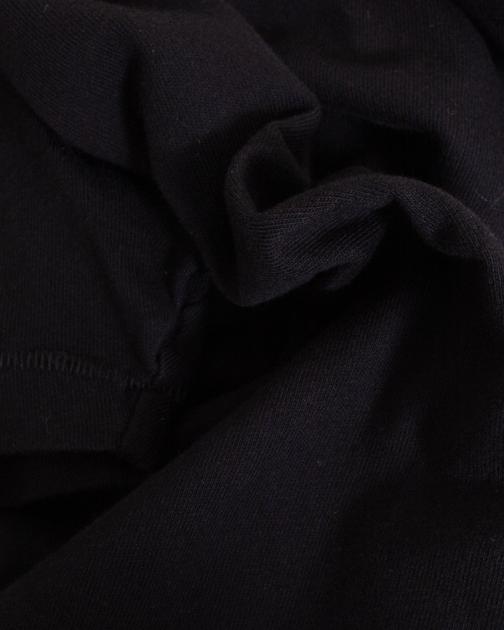 Supple Authentic Jersey Cotton T-Shirt Deep Black - MERZ B. SCHWANEN