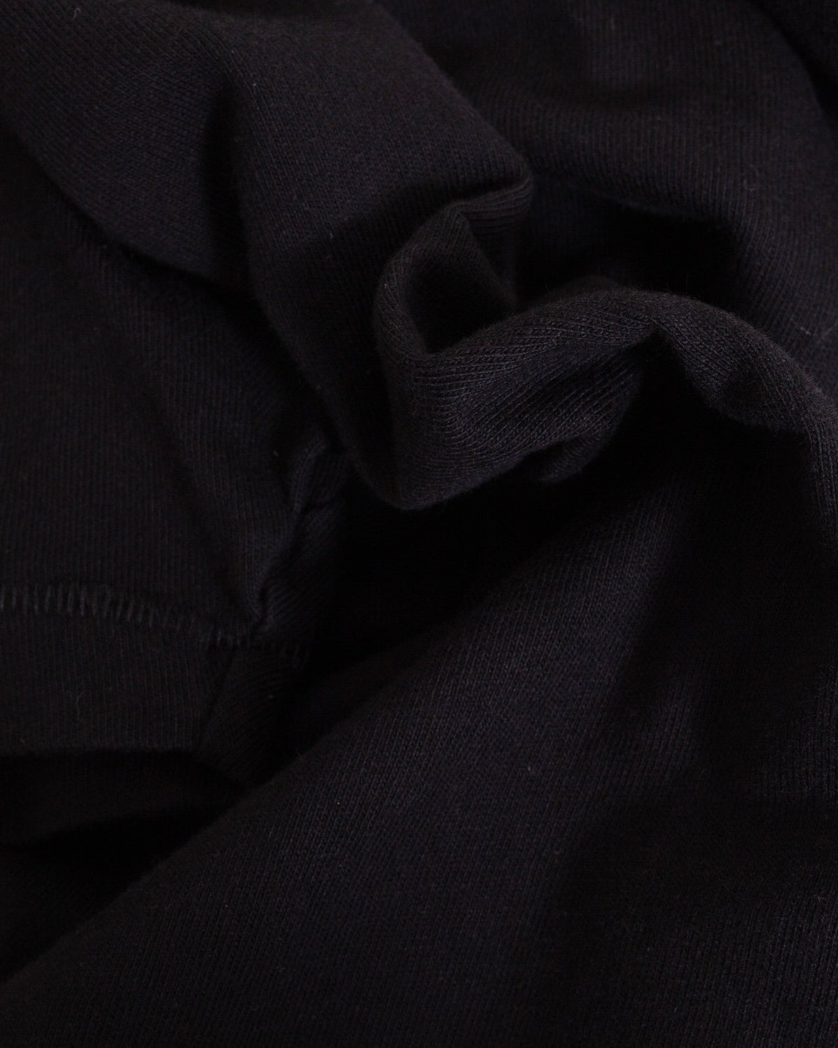 Supple Authentic Jersey Cotton T-Shirt Deep Black - MERZ B. SCHWANEN