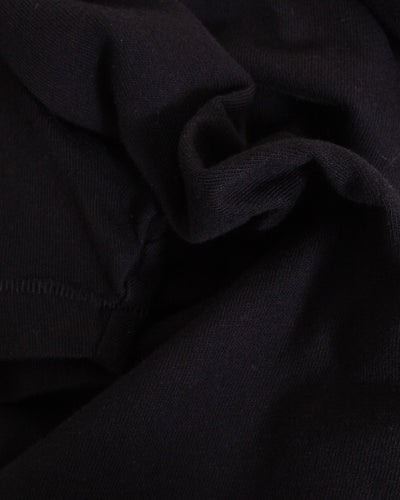 Supple Authentic Jersey Cotton T-Shirt Deep Black - MERZ B. SCHWANEN
